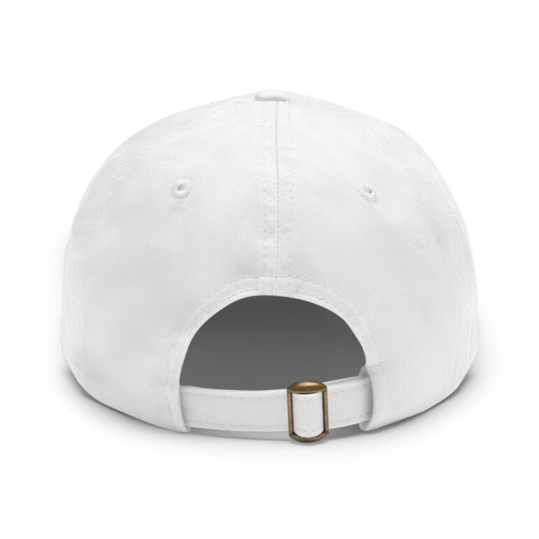 Stylish Dad Hat with Round Leather Patch - Perfect for Casual Outings and Gifts - Image 7